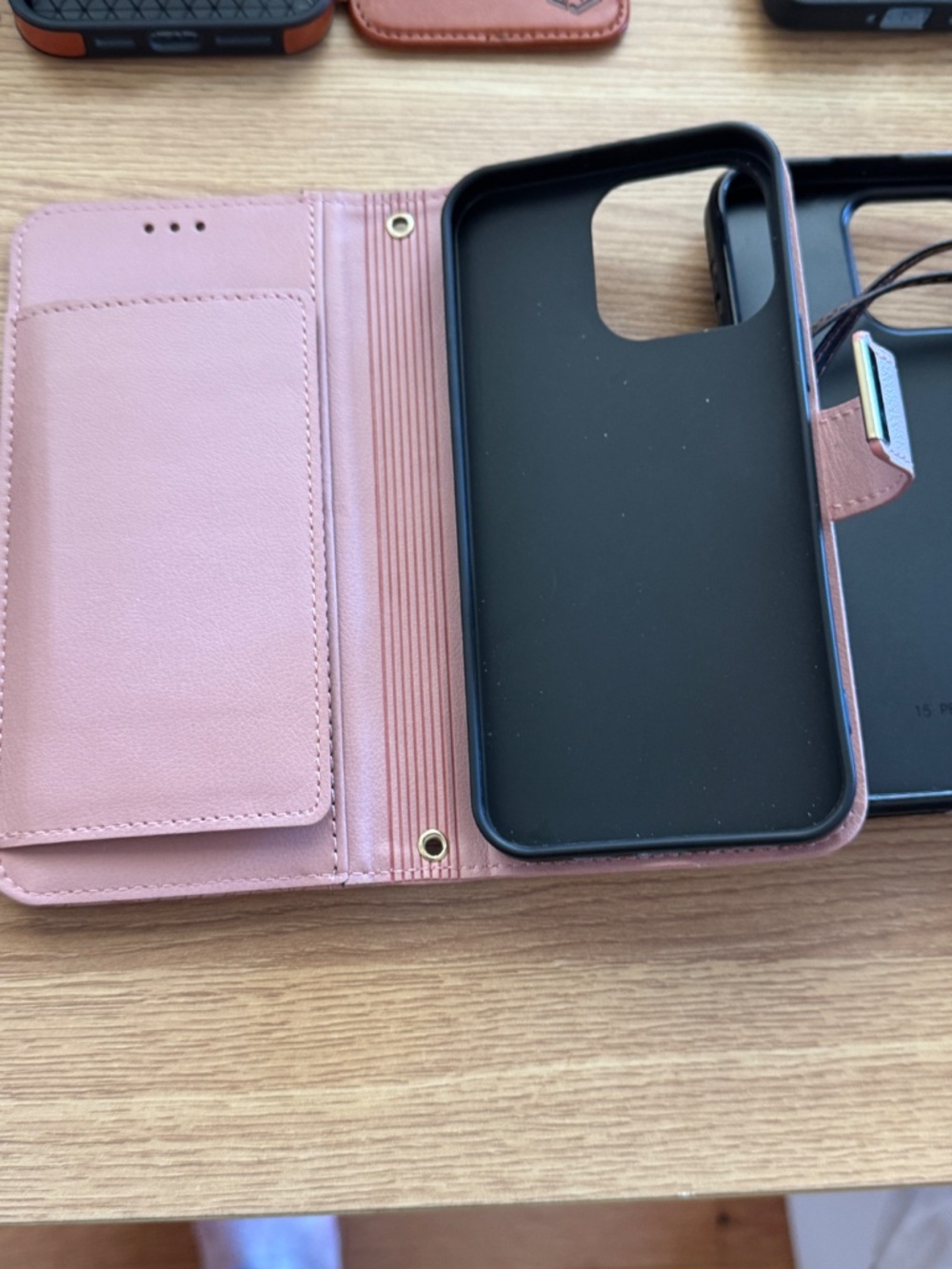 FIVE IPHONE MAX PRO CASES/WALLETS - Picture 5 of 13